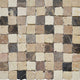 Marble Mosaic Tile, Rabat Collection, Plaza, Square, Tumbled, Sample