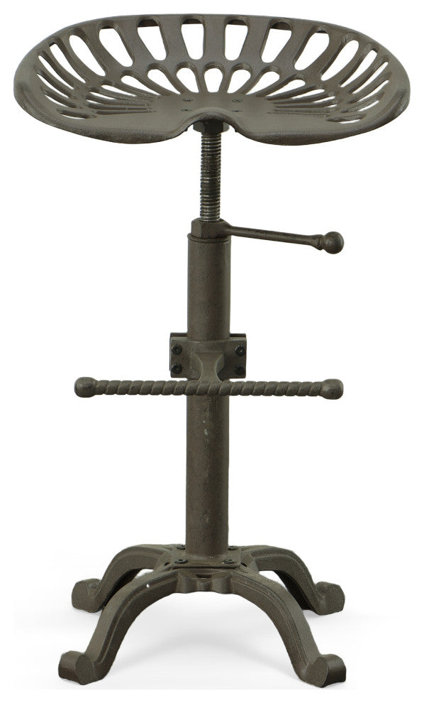 Adjustable Tractor Seat Stool, Industrial