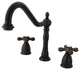 Kingston Brass Widespread Kitchen Faucet, Oil Rubbed Bronze