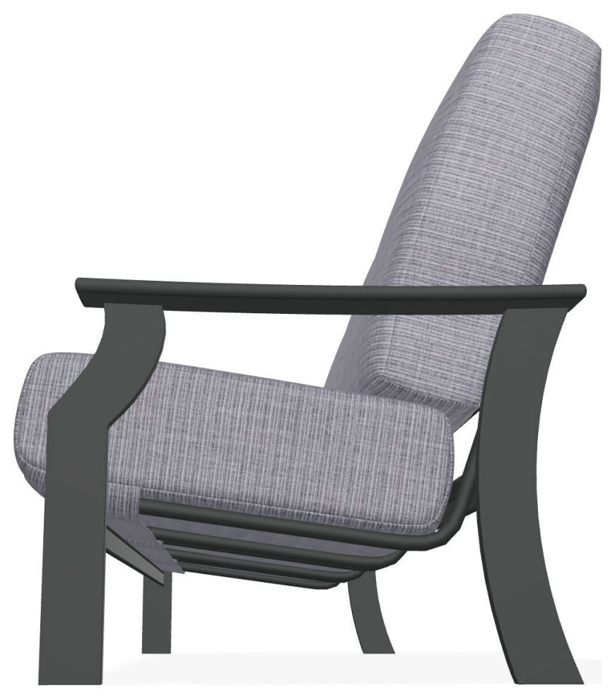 St. Catherine Deep Seat 3-Seat Outdoor Sofa, Proven Ash/Graphite