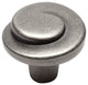 Cosmas 775AS Cabinet Swirl Knob, Set of 5, Weathered Nickel