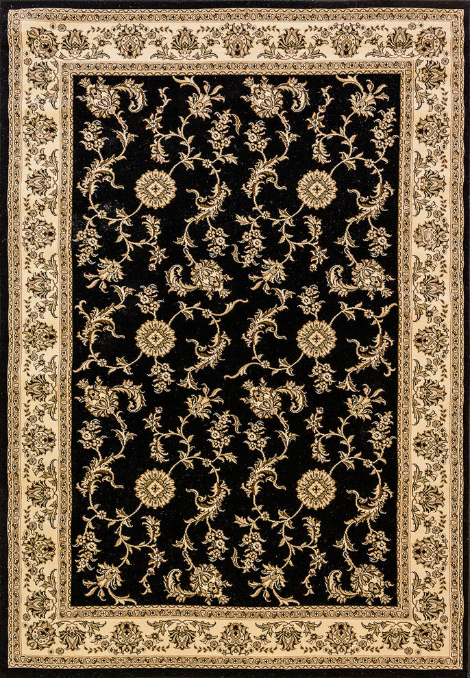Legacy Black Rug, 5'3"x7'7"