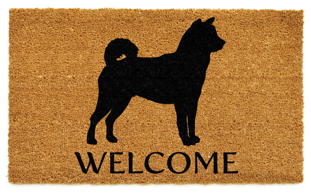 Calloway Mills Shiba Inu Doormat, 24"x36"