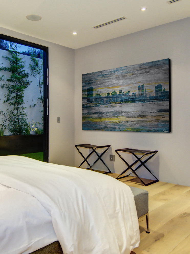 "Bridge Span" Print on Brushed Aluminum, 60"x40"