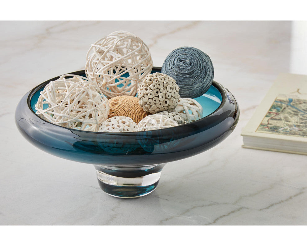 Vallborough Teal Blue Bowl