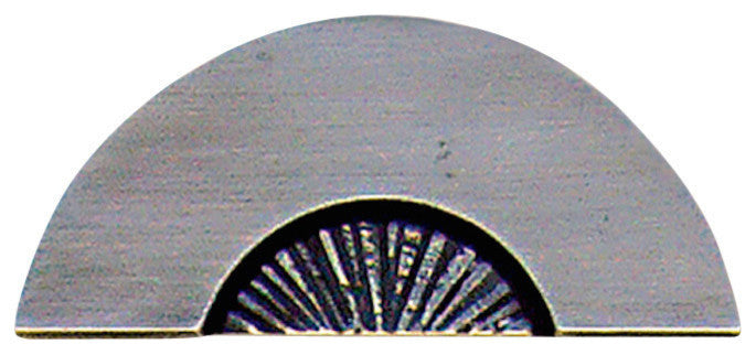 Shield Pewter Cabinet Pull Hawk Hill Hardware, Satin