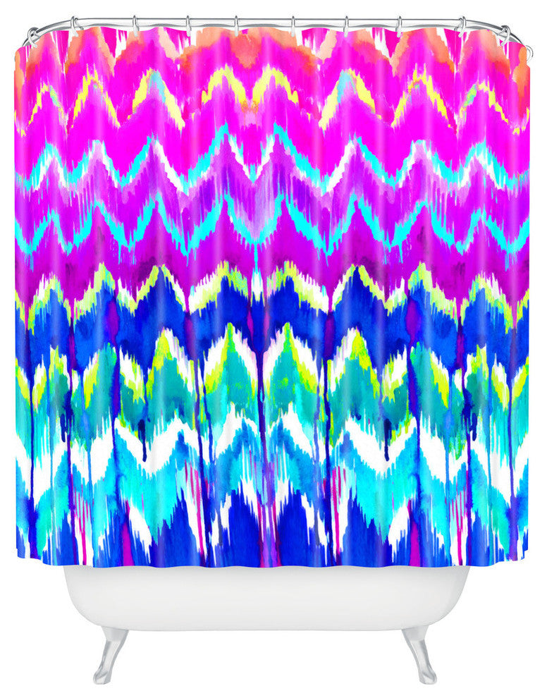 Holly Sharpe Summer Dreaming Shower Curtain