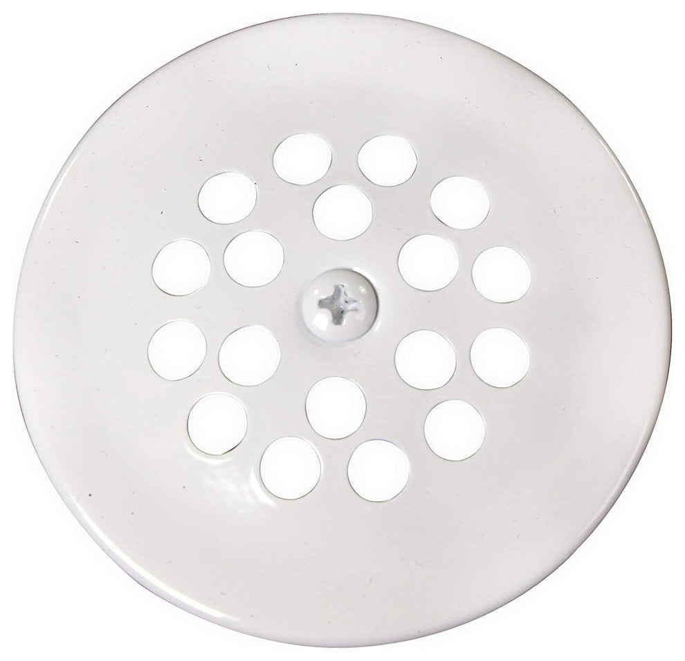 Beehive Grid Bath Waste - 22" Make-Up, 20 Ga. Tubing In Oil Rubbed Bronze, Powder Coated White