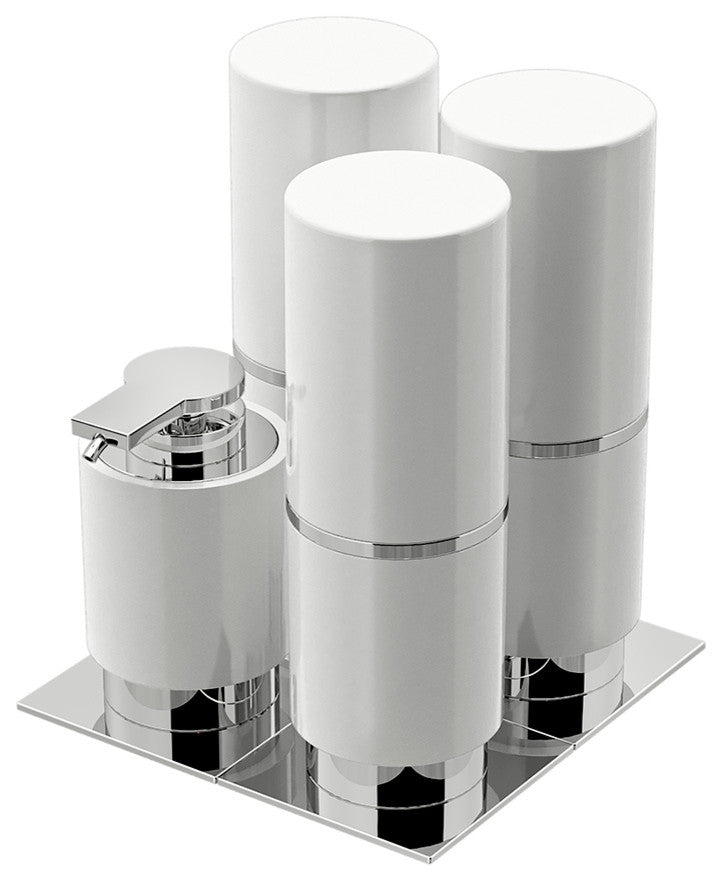 Miss By Zen Soap Dispenser, White