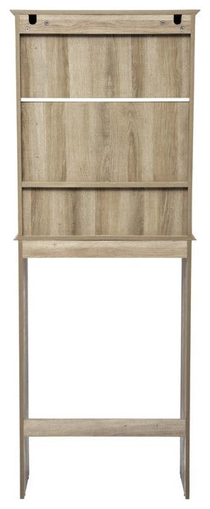 Dune Farmhouse Over the Toilet Bathroom Storage Cabinet, Brown