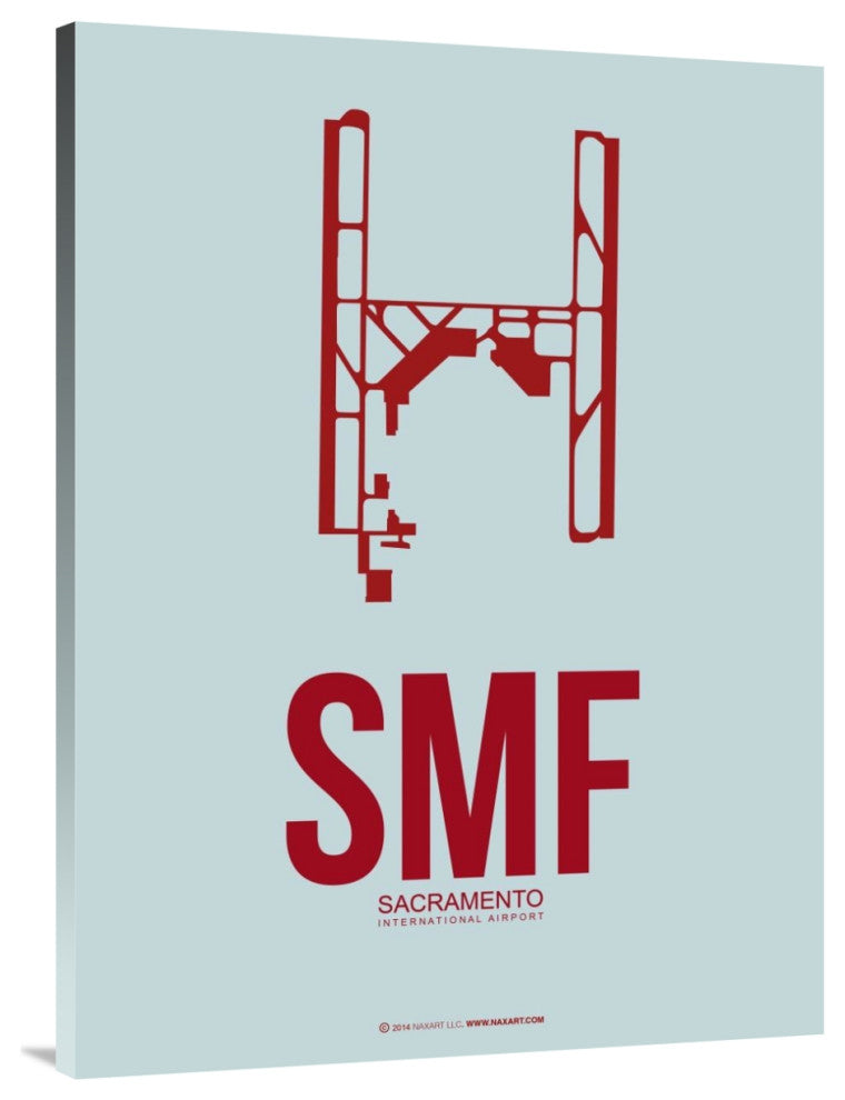 "SMF Sacramento Poster 2" Fine Art Print