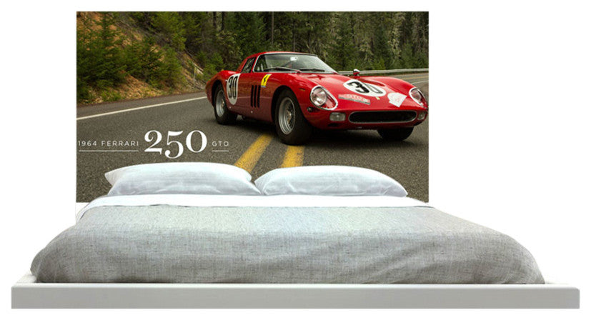 "Ferrari 250 Gto Front" Headboard