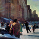 "Skaters in Central Park" Painting Print on Canvas by John Falter