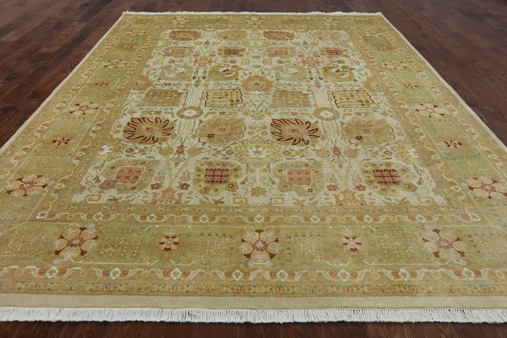 8'x10' Peshawar Hand Knotted Oriental Rug, P2559