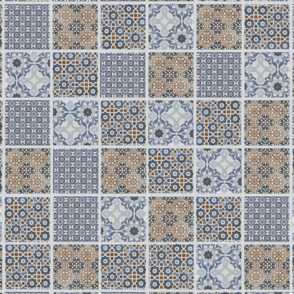 Classico 2" Square Mix Porcelain Floor and Wall Tile