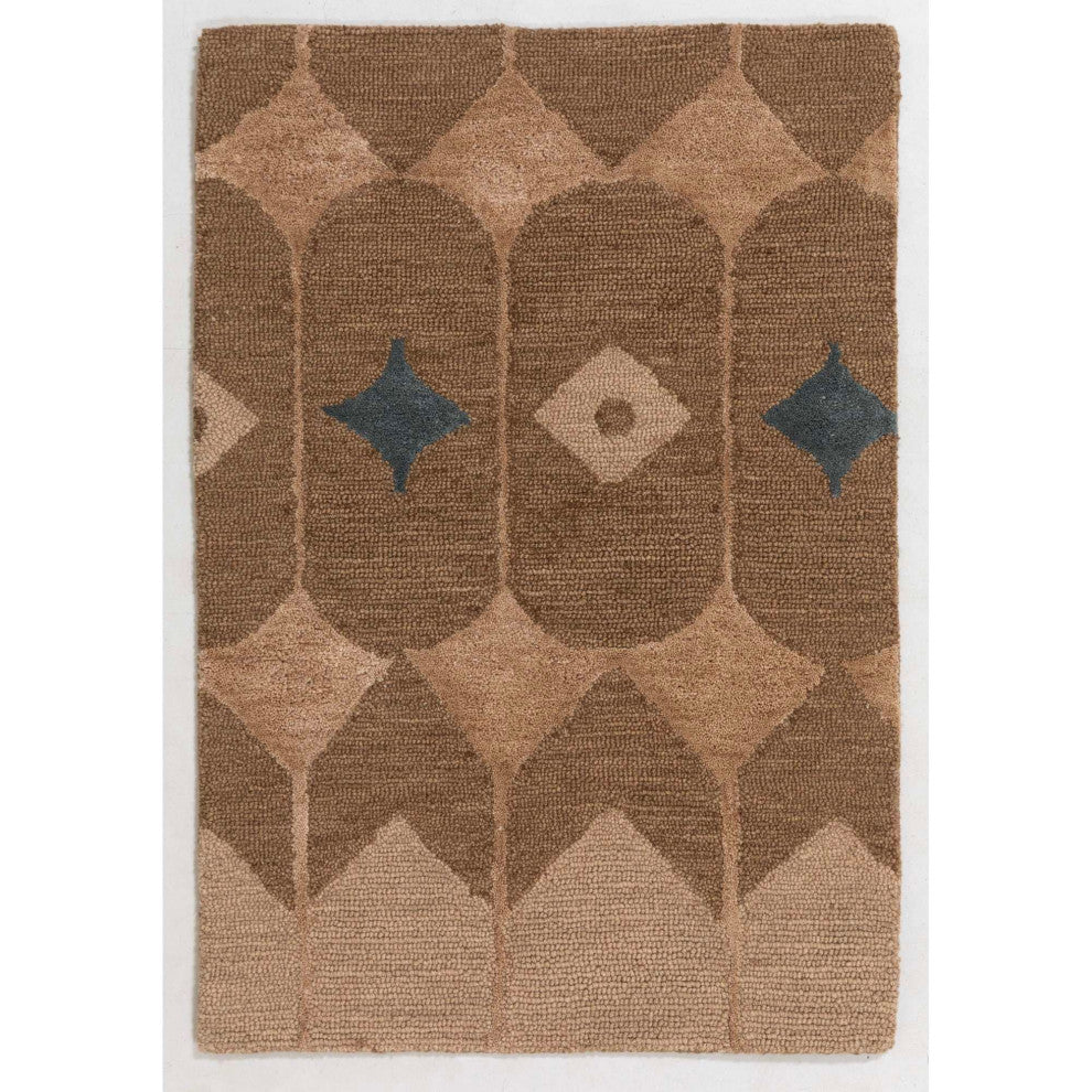 Aero Lynx Area Rug, Adobe, 2'6"x8'