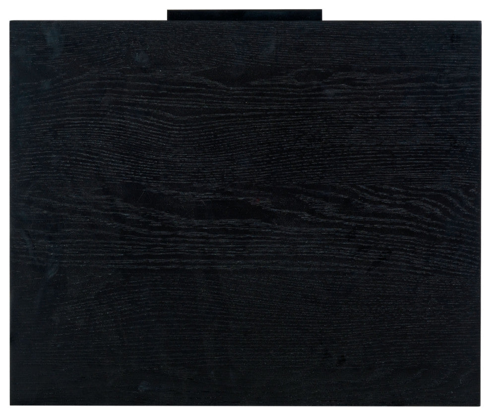 Safavieh Couture Titus 2 Drawer Nightstand, Black