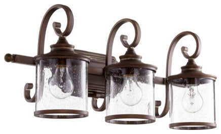 5073-3-39 San Migue-Light Transitional Light Vanity, Vintage Copper