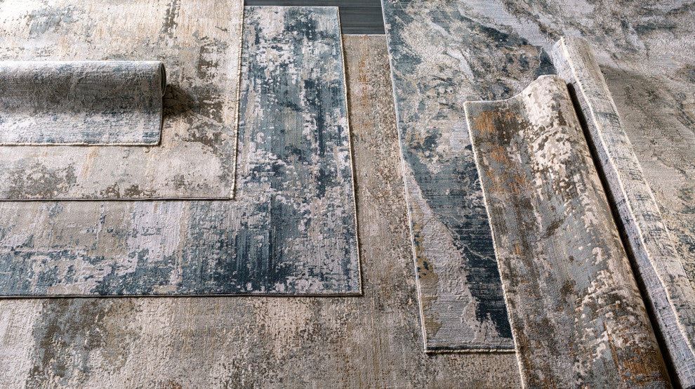 Surya Brunswick BWK-2305 Modern Area Rug, 10' x 14' Rectangle