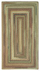 Bangor Concentric Braided Rectangle Rug, Sandy Beige 9'2"x13'2"