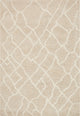 Tangier Shag Rug, Sand/Beige, 2'6" X 7'6"