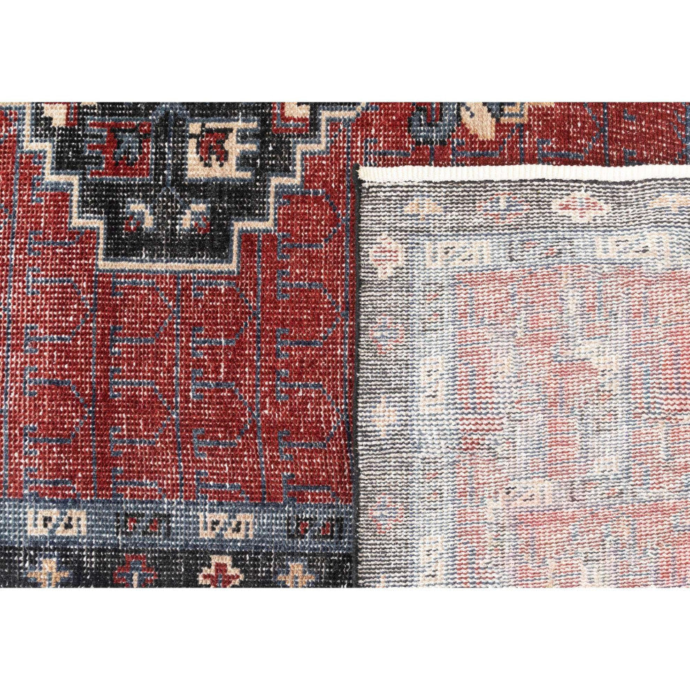 Tuscany Eza Area Rug, Red, 3'x5'