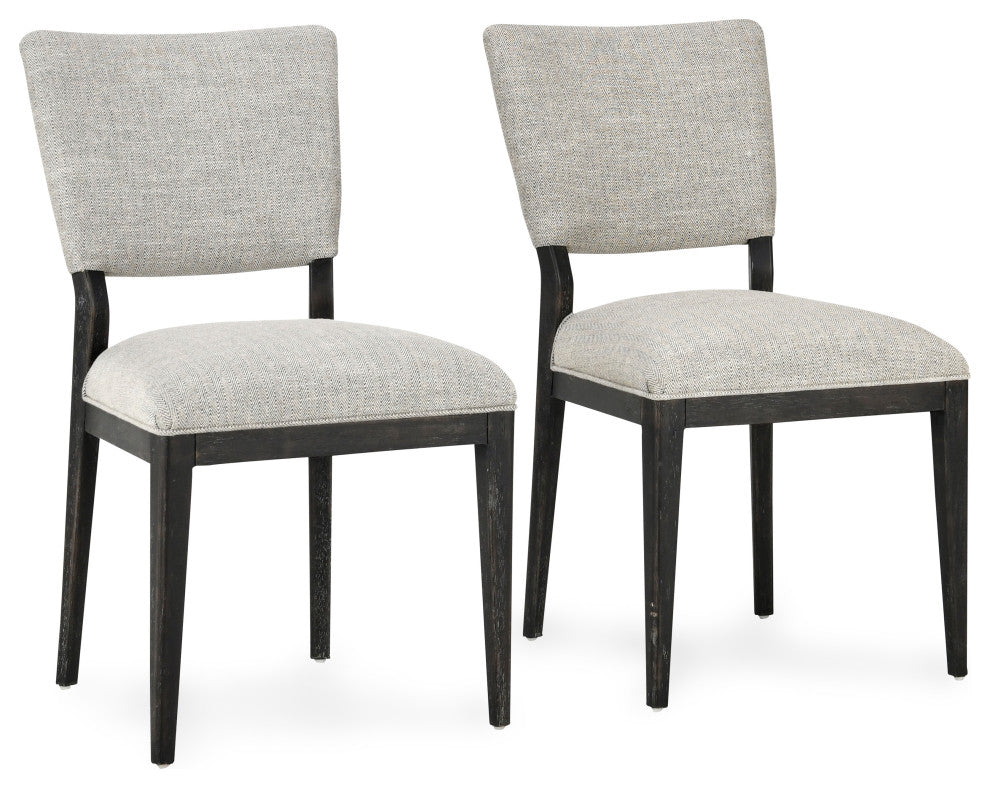 Phillip Upholstered Fabric Dining Chair, Set of 2, Sand