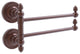 Prestige Regal 2 Swing Arm Towel Rail, Antique Copper