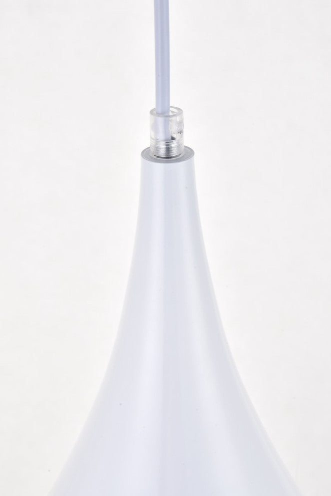 Nicholas 1-Light White Pendant