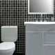 Resort Storm Black Porcelain Floor and Wall Tile