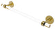 Clearview 18" Towel Bar, Polished Brass