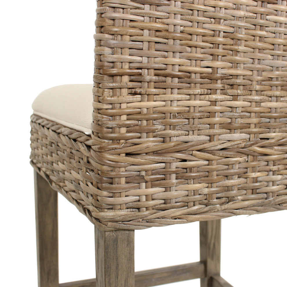 East at Main Nisha Rattan Bar Stool