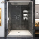 60-in x 72-in Framed Sliding Shower Door, Chromed