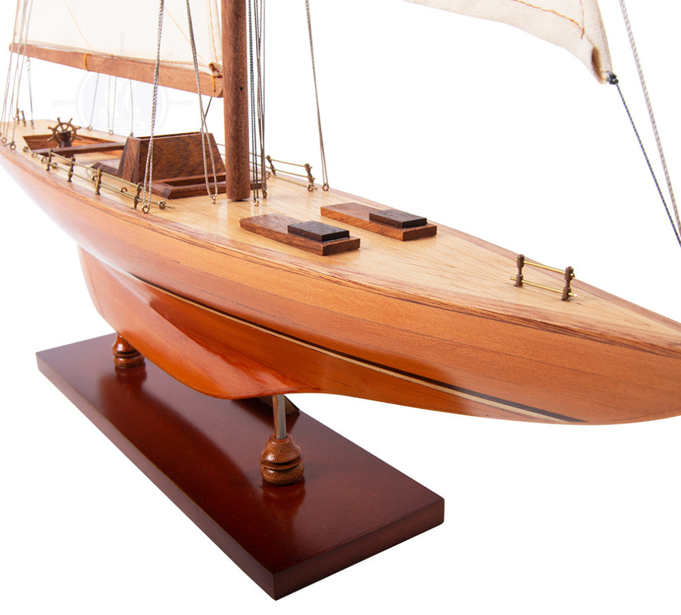 Columbia Sm Wooden model sailing boat