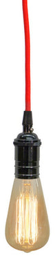 Red Graphite Pendant Light