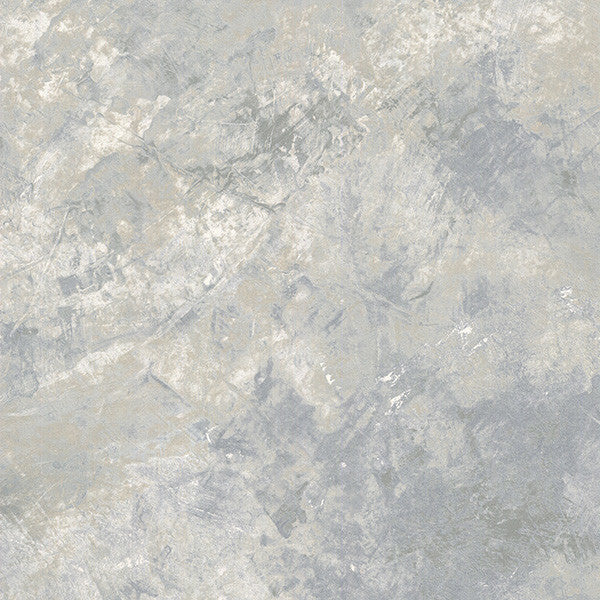 Marble Texture Wallpaper, Blue-Gray, 1 Bolt