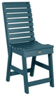 Weatherly Counter Side Chair, Nantucket Blue