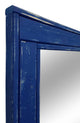 Herringbone Vanity Mirror, True Blue, 30"x42", Vertical