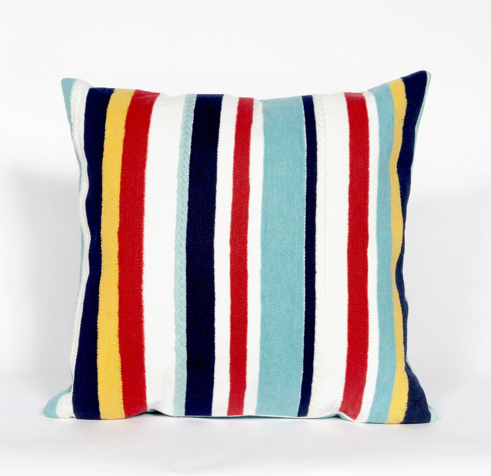 Visions Riviera Stripe, 20"x20"
