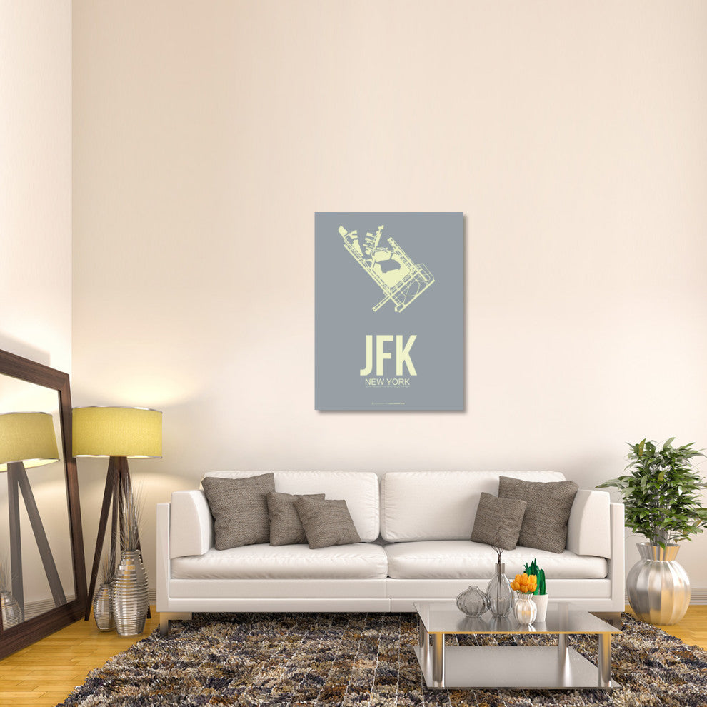 "JFK New York Poster 1" Fine Art Print