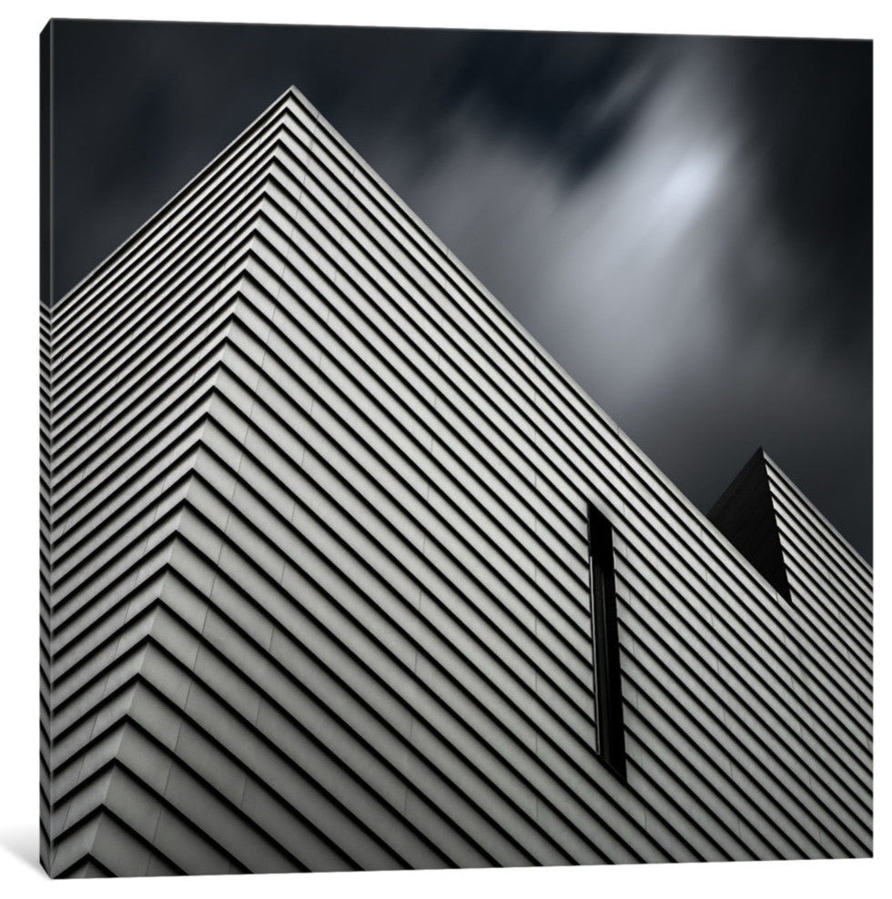 "Line Enchantment" by Gilbert Claes, 18x18x1.5