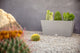 Midori Trough Planter, Grey, 31 Inch, 1 Pack
