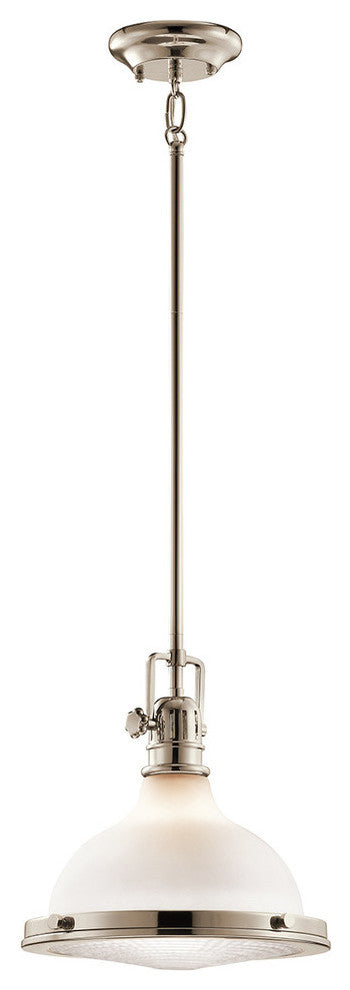 Pendant 1-Light, Polished Nickel