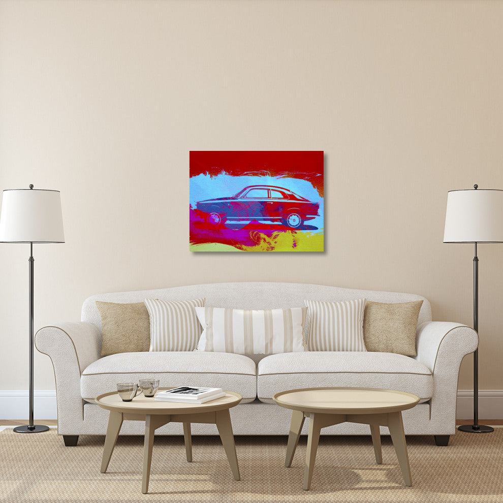 "Alfa Romeo Watercolor 1" Fine Art Print