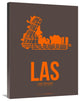 "LAS Las Vegas Poster 1" Fine Art Print