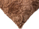 2-Pack Belton Faux Fur Pillow 12"x20", Brown Mink