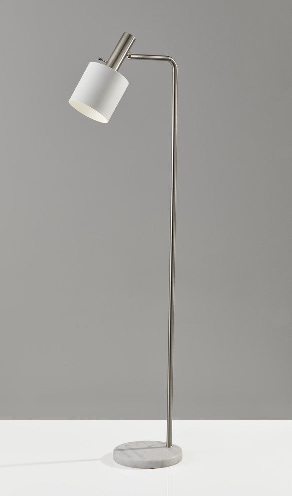 Emmett Floor Lamp- White