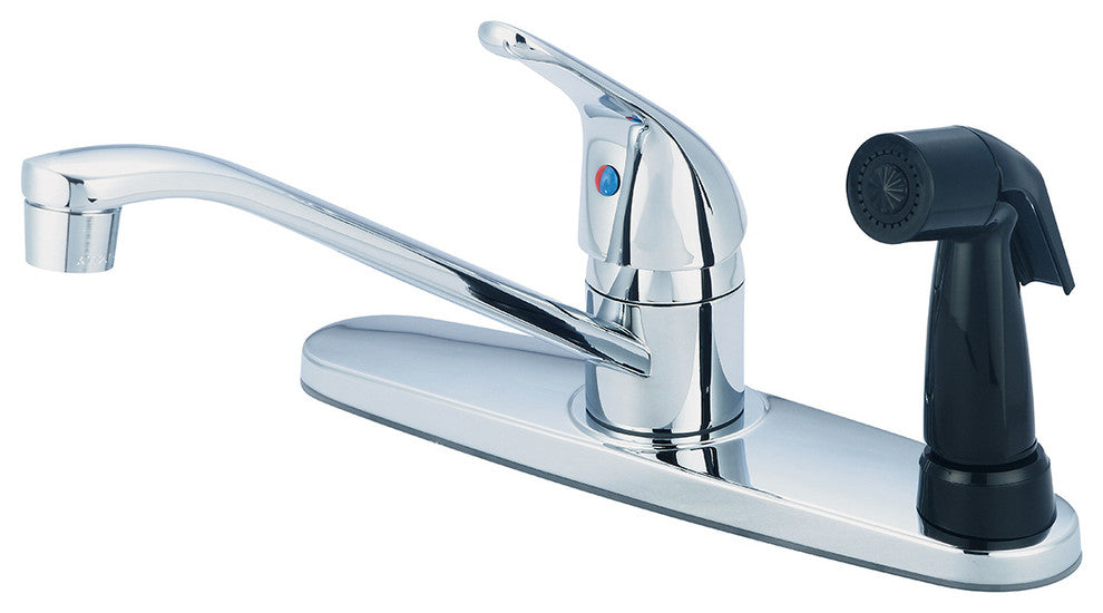 Elite Single Handle Kitchen Faucet, Polished Chrome