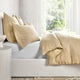 Paloma Hemp Fabric Duvet by Kosas Home, Amber, Queen