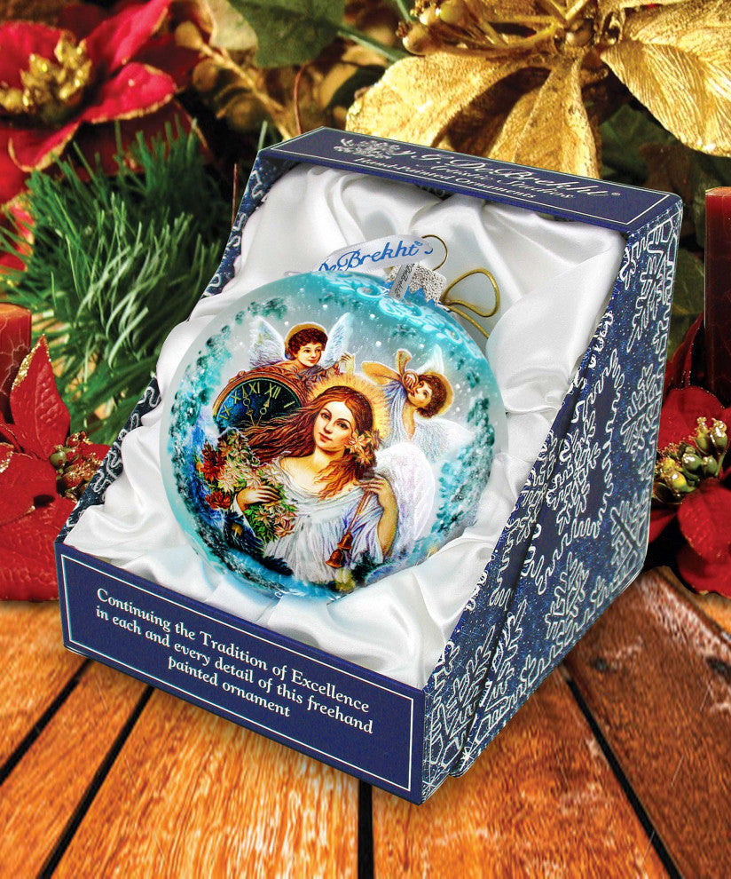 Christmas Angel Glass Ornament Limited Edition